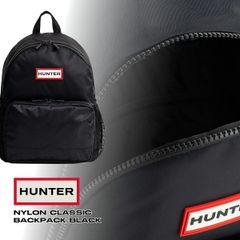 ハンター ナイロン クラシック バックパック ブラック HUNTER NYLON CLASSIC BACKPACK BLACK ubb3630kbm-blk 鞄 バッグ リュック バックパック メンズ レディース ウィメンズ ユニセックス 