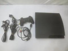  ゲーム プレイステーション3 PS3本体 CECH-3000B チャコールブラック 動作品 周辺機器付き 中古品
