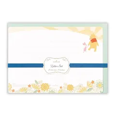 【新品】 日本ホールマーク ディズニー くまのプーさん レターセット 手つなぎ 1