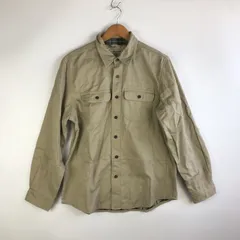 L.L.Bean ハリケーンシャツ メンズ L ベージュ 3172202603070026