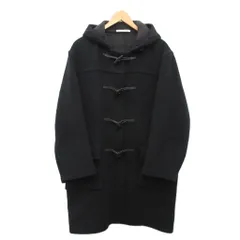 バーバリー ロンドン BURBERRY LONDON ダッフルコート ウールジャケット 裏地チェック 英国製 グレー Sのサムネイル