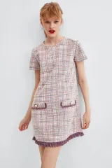 未使用 ZARA ツイード ONE PIECE