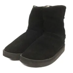 スイコック suicoke ムートンブーツ ショート バックジップ 黒 ブラック 26㎝のサムネイル