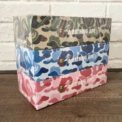 ★激レア★ ABC CAMO BOX ティッシュ a bathing ape BAPE Tissue エイプ ベイプ アベイシングエイプ ABCカモ 迷彩 NIGO w3のサムネイル