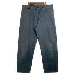 90's LEVI'S リーバイス 550 RELAXED FIT TAPERED LEG リラックスド フィット テーパード デニムパンツ 550-0310 ライトブルー USA製 Size W38 L36