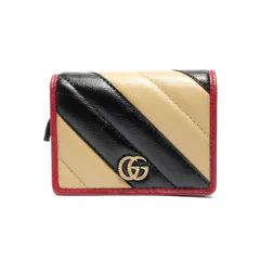 GUCCI グッチ 二つ折り財布 マーモント【中古】