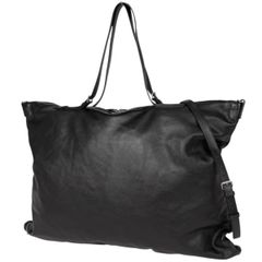 美品 CELINE セリーヌ ホリゾンタルカバ 革 サイドジップ トートバッグ 