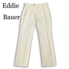 Eddie Bauer エディーバウアー 春夏★ COOLMAX ストレート スラックス パンツ Sz.31 メンズ アウトドアのサムネイル