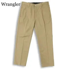 Wrangler ラングラー WM4504★ テーパード トラウザー スラックス パンツ Sz.L メンズ ベージュのサムネイル