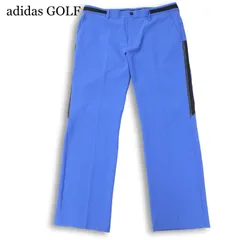 adidas GOLF アディダス ゴルフ 通年 ストレッチ★ 切替 スラックス パンツ Sz.88 メンズ 大きいサイズのサムネイル