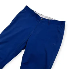 DESCENTE GOLF デサント ゴルフ ストレッチ シアサッカー スラックス ゴルフ パンツ サイズ XO W88 /ブルー系/スポーツウェアのサムネイル