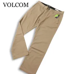 【新品 未使用】 VOLCOM ボルコム 通年 【Frickin Modern Stretch】 ストレッチ★ チノ パンツ Sz.36 メンズ 大きいサイズのサムネイル