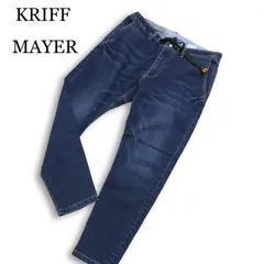 KRIFF MAYER クリフメイヤー 通年★ ストレッチ USED加工 クライミング デニム パンツ ジーンズ Sz.L メンズ アウトドアのサムネイル