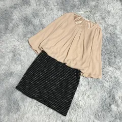 【美品】ROPE PICNIC パーティドレス 切り替え (38) エレガント