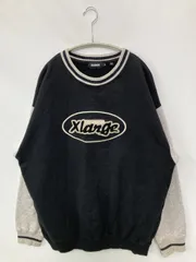 XLARGE エクストララージ スウェット M ブラック スウェット ブランドロゴ 長袖