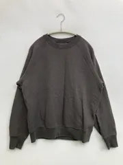 UNIQLO ユニクロ スウェット M グレー コットン スウェット 無地 ライン柄 長袖