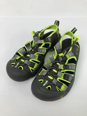KEEN キーン サンダル 23.5cm ブラック フラット ストラップあり スポーツサンダル