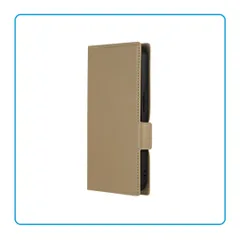 新品 iPhone15Pro 手帳型ケース PUレザー ベージュ 薄型 軽量 マグネット開閉 耐衝撃 TPU カード収納 スタンド機能 ストラップホール スリム 保護カバー ビジネス シンプル