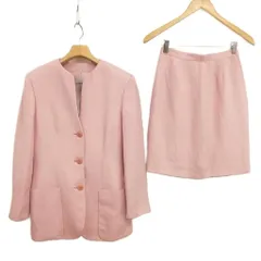 エンポリオアルマーニ EMPORIO ARMANI ヴィンテージ スーツ セットアップ ミニ スカート 38 ピンク