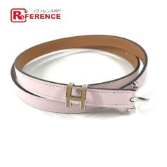 エルメス Hベルト ポップH ゴールド ローズゴールド金具 Y刻印 80