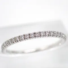 箱 ギャラ Cartier カルティエ エタンセル ドゥ カルティエ フルエタニティ ダイヤ ダイヤモンド リング 指輪 6号 750 ホワイトゴールド ジュエリー フルサークル 4493のサムネイル