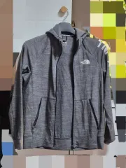 THE NORTH FACE フード ジップアップ グレー