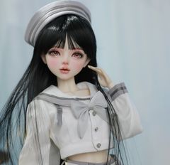 BJD 1/4ドール 本体 42cm 球体関節人形 メイク済 フルセット 衣装