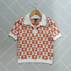 S FOREVER 21 フォーエバー トゥエンティーワン ニットポロシャツ ニットTシャツ