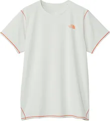 ザ・ノース・フェイス THE NORTH FACE アウトドア ショートスリーブブリーズレンジランクルー S/S BREEZERANGE RUN CR レディース 半袖シャツ 吸汗速乾 静電防止 UVプロテクト 抗菌防臭  NTW1 GS グレイッシュホワイト