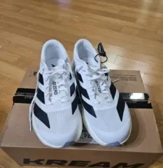 アディダス アディゼロ EVO SL 白 黒 275