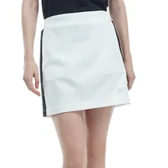 新品 [ニューバランス] ゴルフ [レディース] スウェットスカート (総柄ロゴプリント・ストレッチ性・セットアップ対象) / ゴルフ / 012-3134508 030_ホワイト 1 [M]