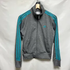 正規品/90 アディダス 3本線 グレー ミント スカイ トラックジャージ/ジャージ (ヨーロッパ)