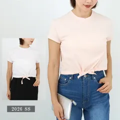 ■REPETTO レペット S0704 SATIN RIBON CROP T シグネチャーサテンクロップドTシャツのサムネイル
