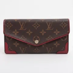 LOUIS VUITTON ルイ・ヴィトン モノグラム ポルトフォイユ・サラ レティーロ ロングウォレット 長財布 M41951 ブラウン × スリーズ フランス製