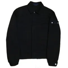 ストーンアイランド STONE ISLAND 美品 25AW BULL DENIM-TC デニムジャケット コーチジャケット コンパスパッチ ロゴ ガーメントダイ M 黒 ブラック K2S15Q100027S00J5 ■MNK5のサムネイル