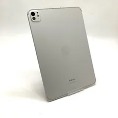 【全額返金保証】【最速発送】Apple iPad Pro （M4） 11インチ 256GB シルバー WiFi+Cellular au 美品 動作確認済