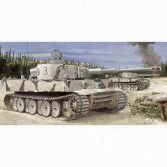 ドラゴン ティーガー 1 後期生産型 w/ツィメリットコーティング 1944