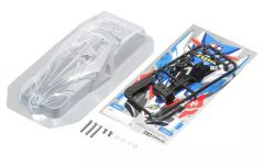 [Used] Plastic Model Kit: Avante Mk.III Azure Clear Body Set "Mini 4WD Grade Up Parts Series" [94784]