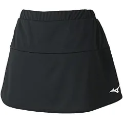 新品 テニスウェア スカート べたつき軽減 62JB2201 ブラック S