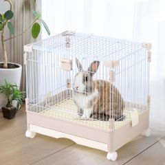 小動物ケージ】クリアフロント 80 アクリル うさぎ モルモット デグー