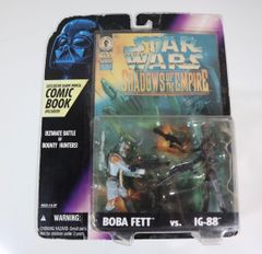 未開封☆スターウォーズ【ボバ・フェット vs IG-88】コミック本付き 