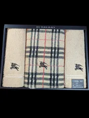 BURBERRY バスタオル＆フェイスタオルセット