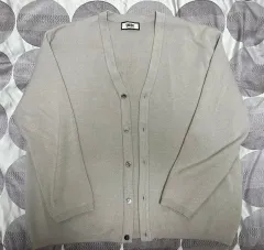 48size LMOOD エルムード Hwaran セミオーバー ニット クラウド グレー