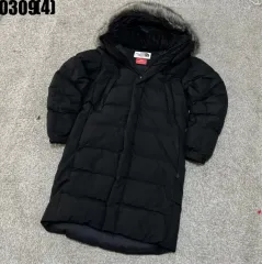 THE NORTH FACE ザノースフェイス ブラック ダウンジャケット ロング丈 フード s