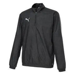 新品 [PUMA] 66040403_teamCUP ウラトリコット ピステトップ_プーマ ブラック_S