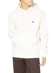 新品 [チャンピオン] ワンポイントロゴ プルオーバースウェットパーカー ベーシック C3-C125 メンズ C3-C125 オフホワイト 日本 XXL (日本サイズ3L相当)