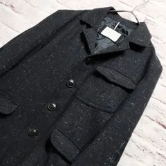 【訳あり品】MORGAN HOMME ネップ地 ジャケット ピンドット柄のサムネイル
