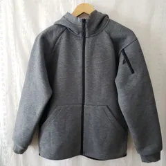 (^w^)b♪TIGORA フード付き ジップアップパーカー ジャケット ブルゾン サイズ160 /OM10817KD