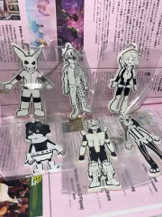 僕のヒーローアカデミア ヒロアカ BANDAI バンダイ らくがきスタイル ラバー キーホルダー セット 轟 焦凍 緑 谷出久 お茶子