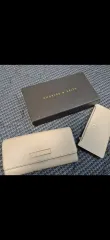 チャールズアンドキース 長財布 カードウォレット セット アイボリー